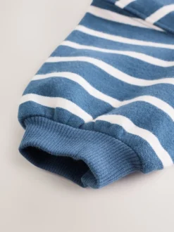Sets En Combisets|Truien En Breisels*Next - Set met sweatshirt en legging (3 mnd-7 jr) Marineblauw gestreept met personages