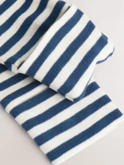 Babypakjes En Babypyjama's*Next - Baby Family-pyjama (0-2jr) Marineblauw streep Mummys Little Cub