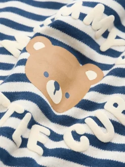 Babypakjes En Babypyjama's*Next - Baby Family-pyjama (0-2jr) Marineblauw streep Mummys Little Cub