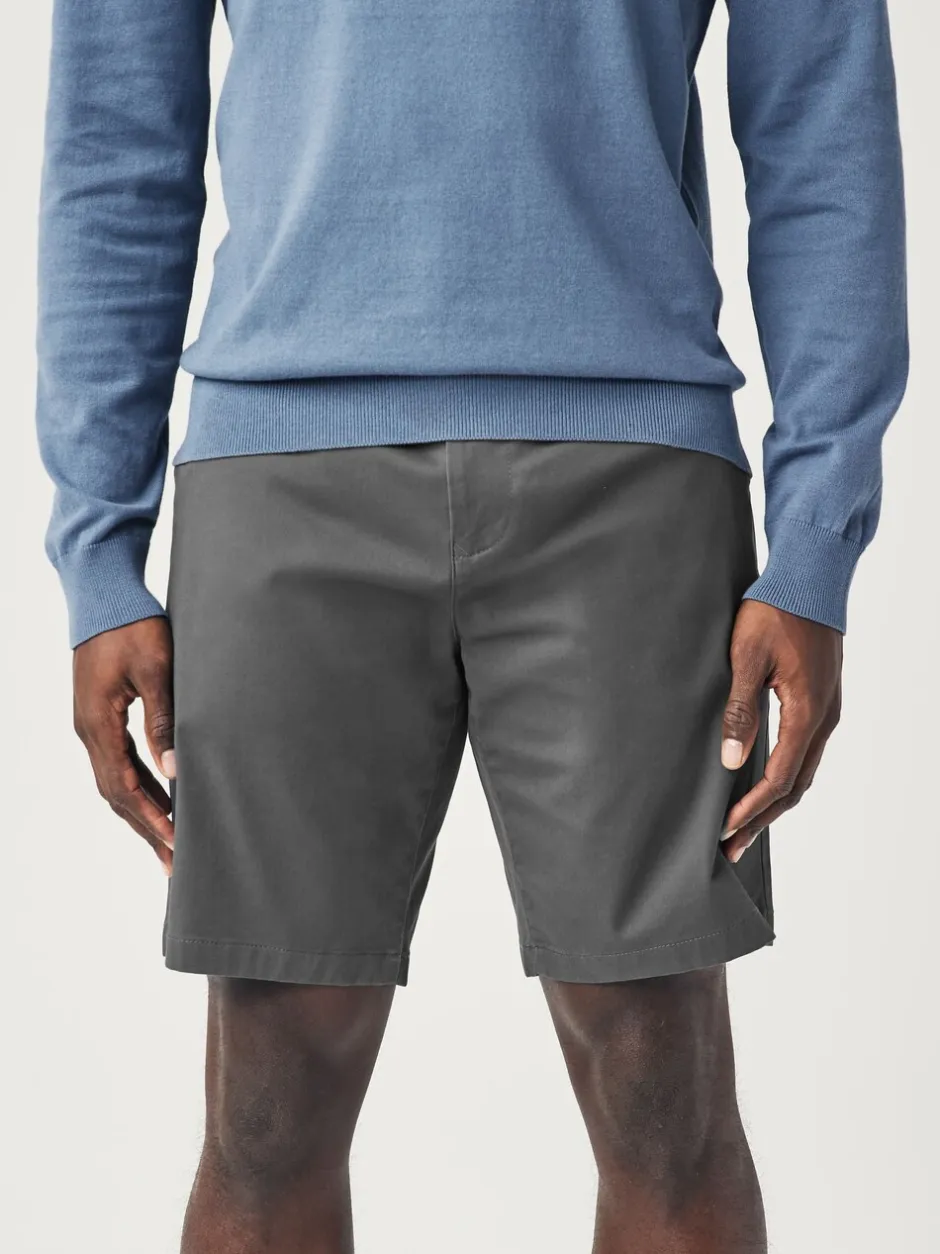 Shorts|Next - Straight fit - Set van 2 chinoshorts met stretch Marineblauw/antraciet