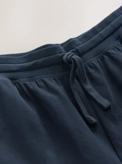Loungewear|Joggingbroeken*Next - Met boorden - Loopback Soft Touch Cuffed Joggers Marineblauw/blauw