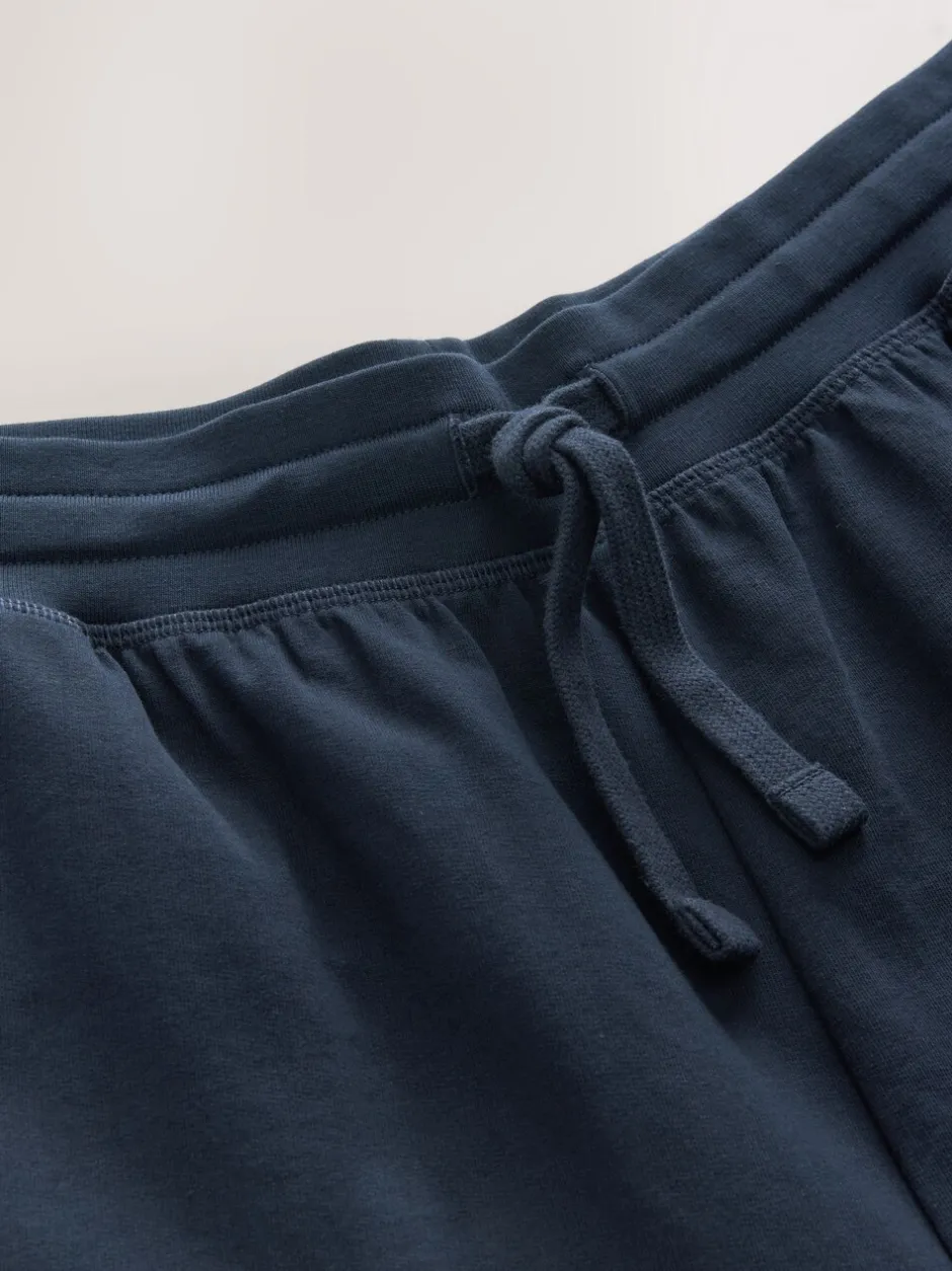 Loungewear|Joggingbroeken*Next - Met boorden - Loopback Soft Touch Cuffed Joggers Marineblauw/blauw