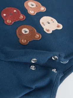 Tops|Sets En Combisets*Next Marineblauw/bruin met beer - Tops en Leggings 6 -delige babyset (0mnd-3jr)