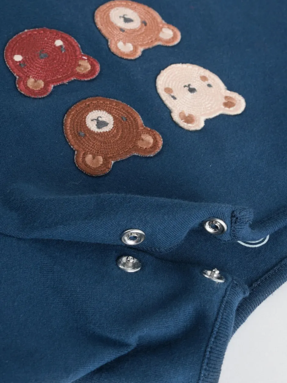Tops|Sets En Combisets*Next Marineblauw/bruin met beer - Tops en Leggings 6 -delige babyset (0mnd-3jr)