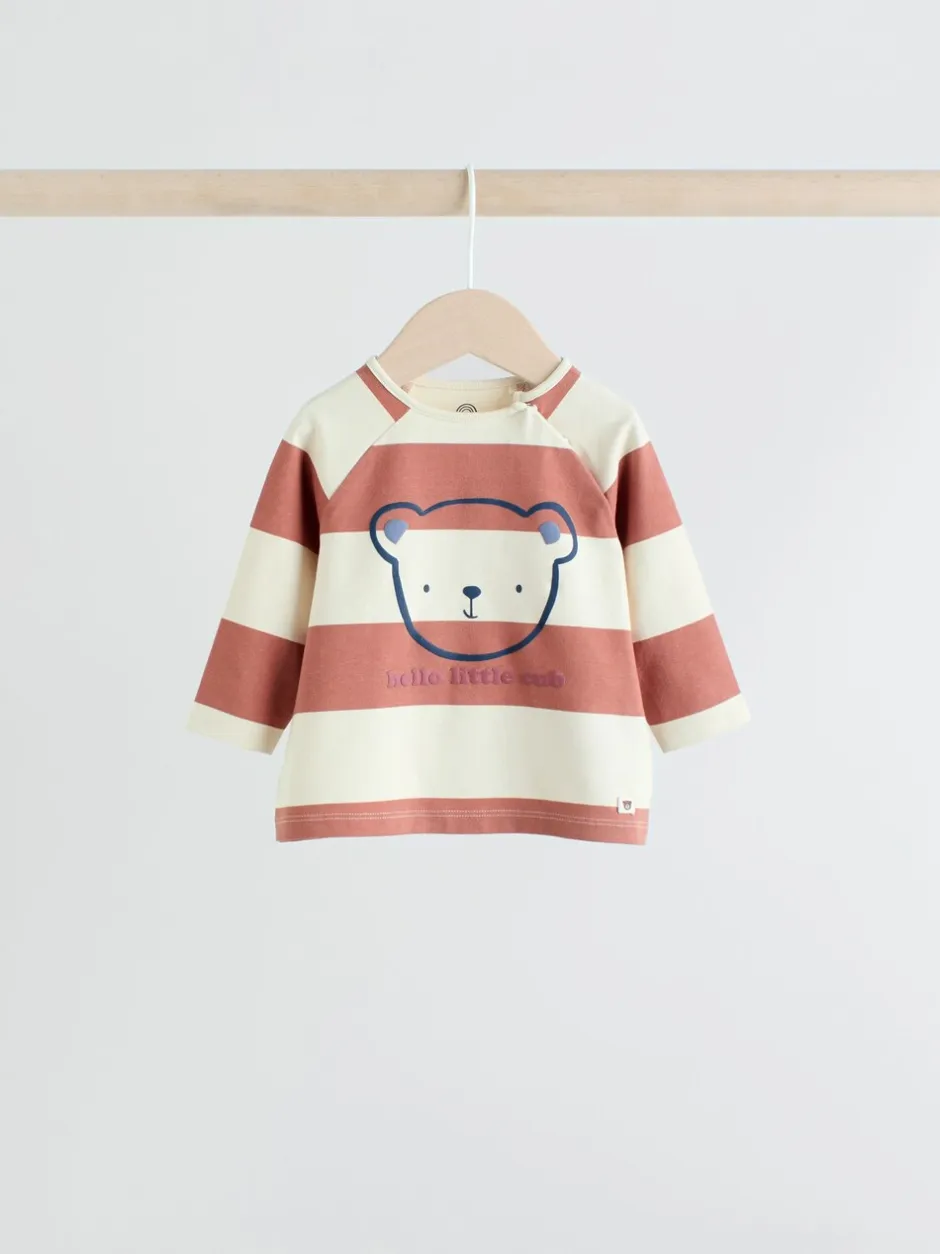 Tops|Sets En Combisets*Next Marineblauw/bruin met beer - Tops en Leggings 6 -delige babyset (0mnd-3jr)