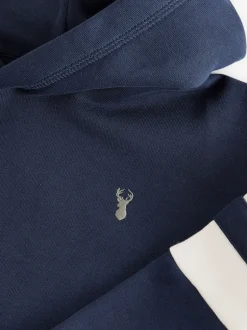 Sweaters En Hoody´S|Next - Hoodie met kleurblokken (3 - 16 jr) Marineblauw/crème