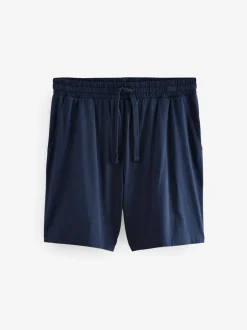 Pyjama's|Next Marineblauw/grijs - Korte jersey pyjama's verpakking van 2
