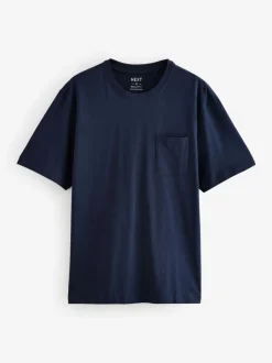 Pyjama's|Next Marineblauw/grijs - Korte jersey pyjama's verpakking van 2