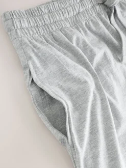 Pyjama's|Next - Set van 3 jersey pyjamashorts Marineblauw/grijs