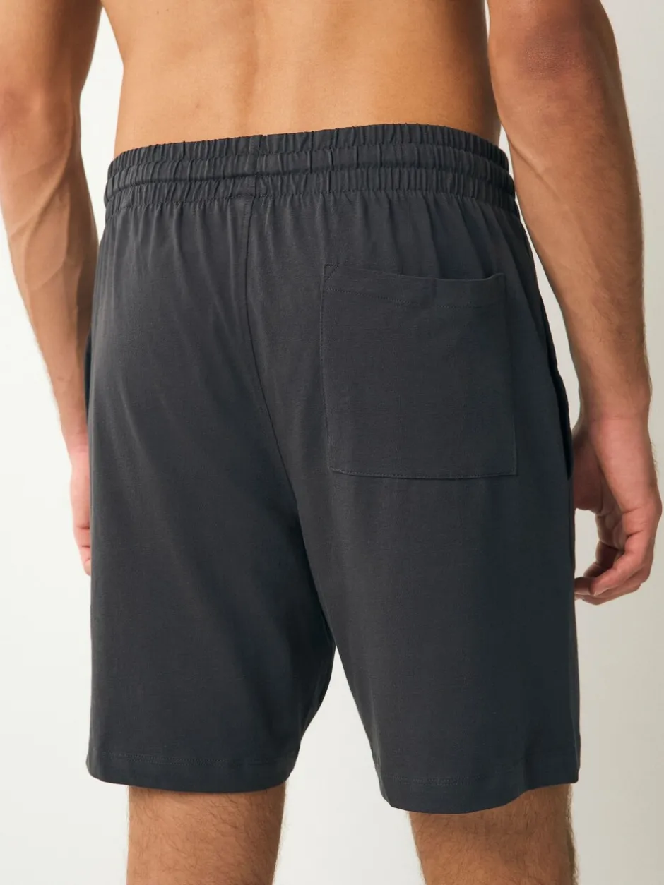 Pyjama's|Next - Set van 3 jersey pyjamashorts Marineblauw/grijs