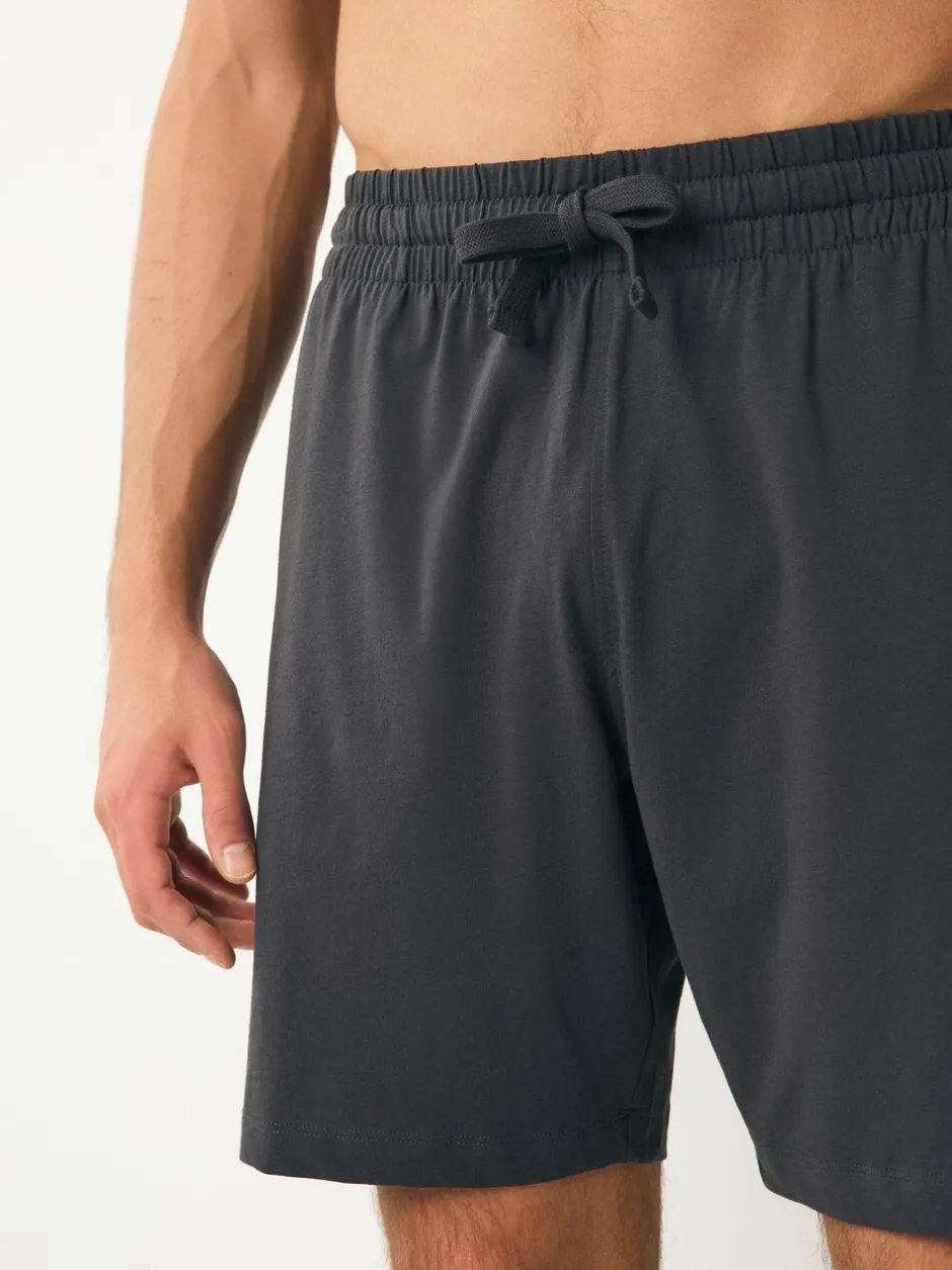 Pyjama's|Next - Set van 3 jersey pyjamashorts Marineblauw/grijs