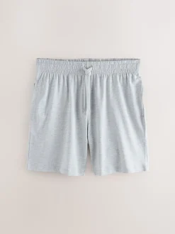 Pyjama's|Next Marineblauw/grijs/blauw - Set van 3 jersey pyjamashorts
