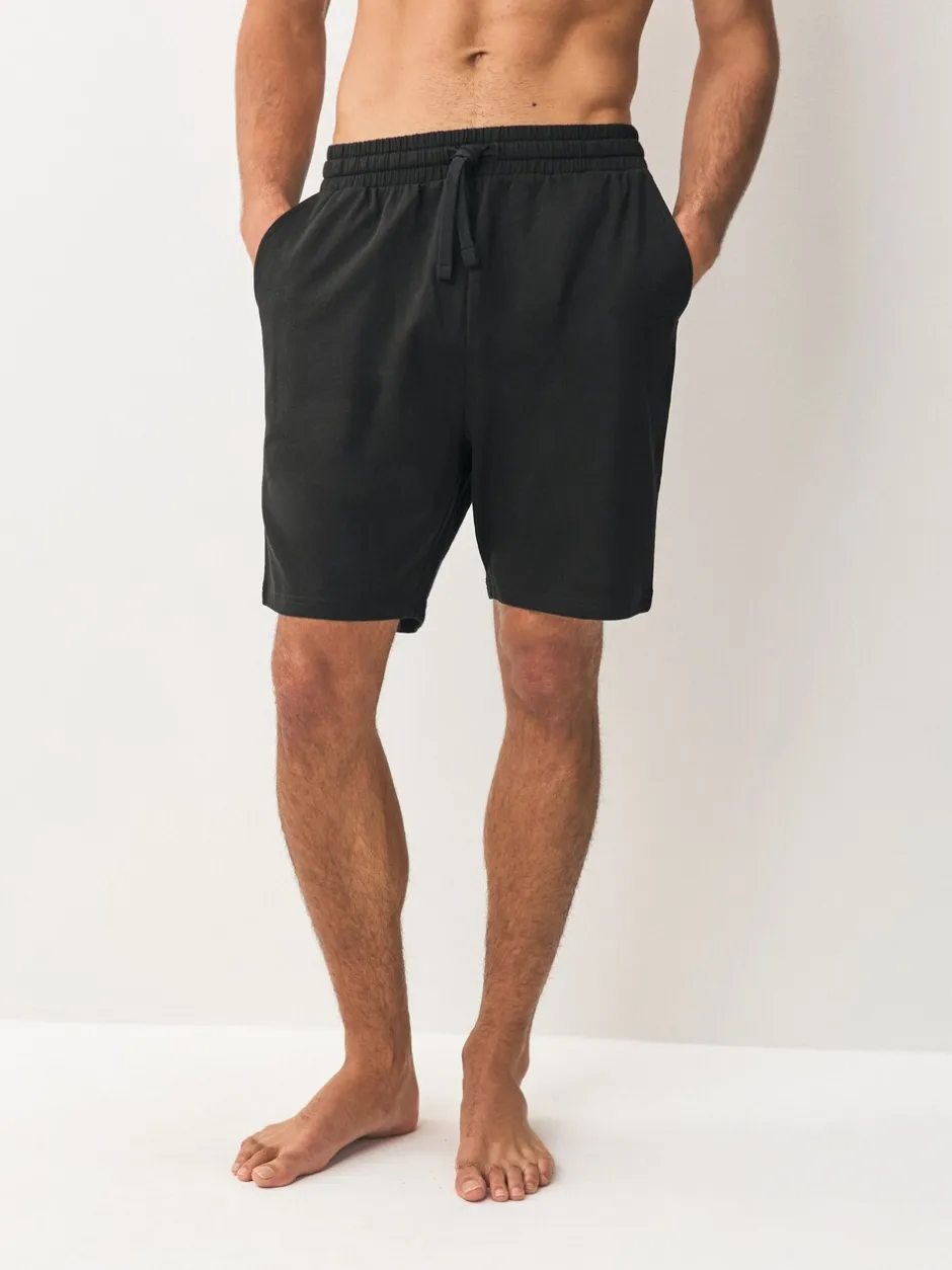 Shorts|Next - Loopback Soft Touch Shorts 3 Pack Marineblauw/grijs/zwart