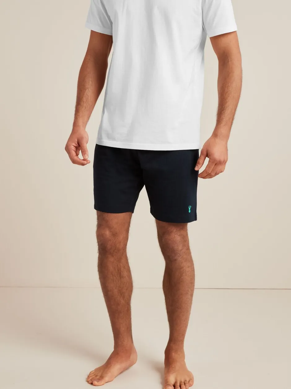 Shorts|Next - Loopback Soft Touch Shorts 3 Pack Marineblauw/grijs/zwart