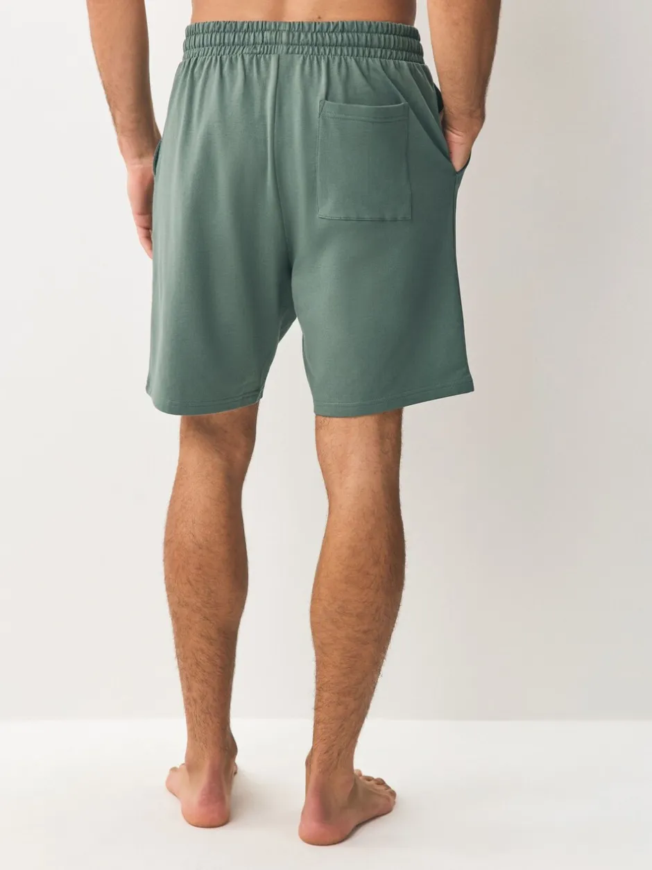 Shorts*Next - Loopback Soft Touch Shorts 3 Pack Marineblauw/groen/ijsgrijs