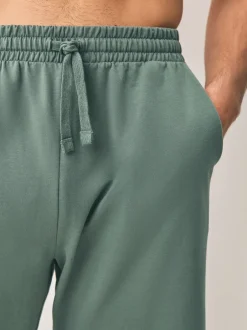 Shorts*Next - Loopback Soft Touch Shorts 3 Pack Marineblauw/groen/ijsgrijs