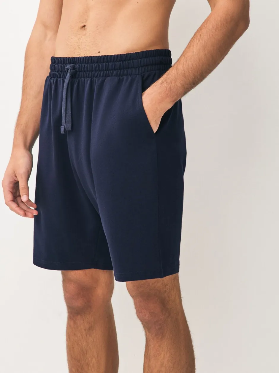 Shorts*Next - Loopback Soft Touch Shorts 3 Pack Marineblauw/groen/ijsgrijs