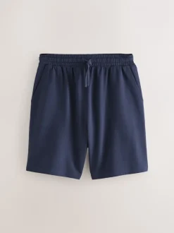Shorts*Next - Loopback Soft Touch Shorts 3 Pack Marineblauw/groen/ijsgrijs