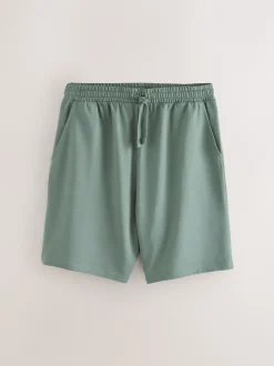 Shorts*Next - Loopback Soft Touch Shorts 3 Pack Marineblauw/groen/ijsgrijs
