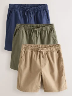 Shorts|Next - Short (3-16 jr) Marineblauw/kaki