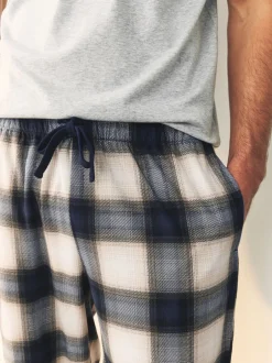 Pyjama's*Next Marineblauw/kiezelkleur - Motionflex behaaglijke pyjamaset verpakking van 2