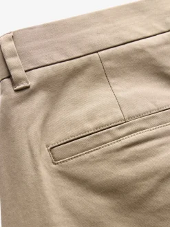 Broeken En Chino's|Next - Slim Fit - Stretch chino's verpakking van 2 Marineblauw/kiezelkleur