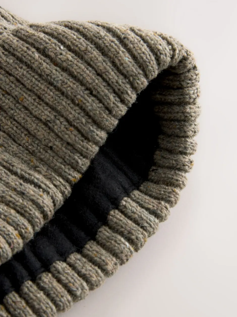 Mutsen, Sjaals En Handschoenen|Next - Thinsulate beanie-mutsen 2 stuks Marineblauw/neutraal bruin