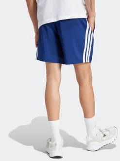 Shorts|adidas Marineblauw/wit - Essentials Chelsea shorts met 3strepen