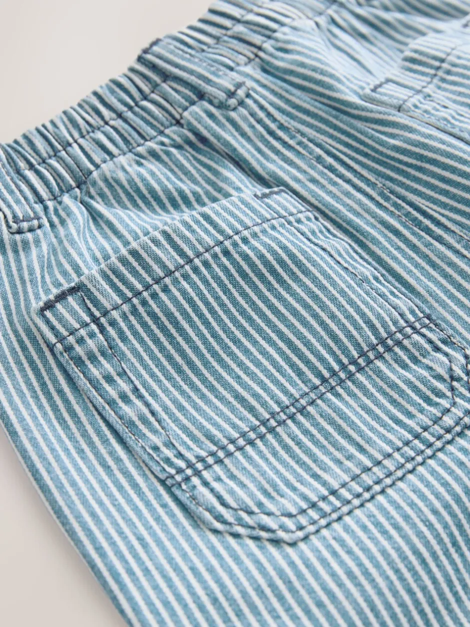 Jeans En Joggingbroeken|Jeans|Next - Jeans met wijde pijpen (3 mnd-7 jr) Marineblauw/wit