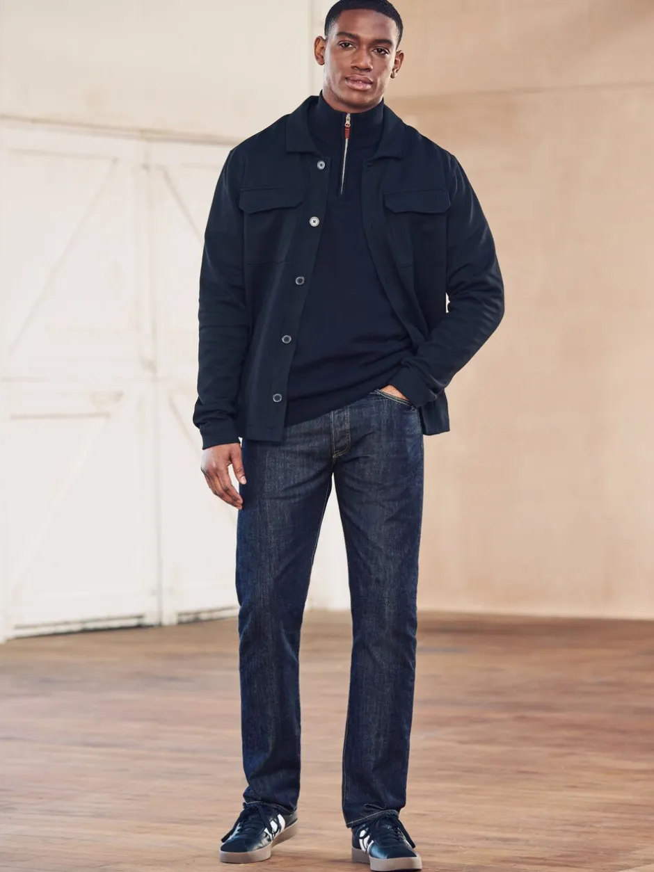 Jeans*Levi's Marlon donker marineblauw denim - ® 501® Original jeans
