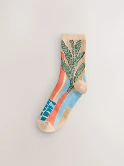 Sokken En Panty's|Next - Set van 5 paar enkelsokken Marrakesh Mix Print