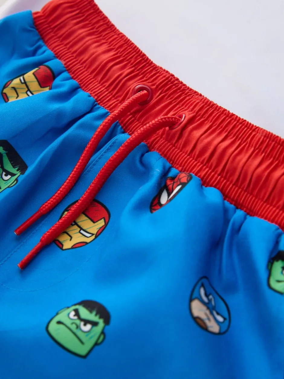 Badkleding|Badkleding|Next - Set van surfhemdje en zwembroek (3mnd -7jr) Marvel