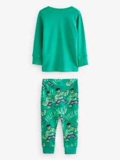 Pyjama's|Nachtkleding En Pyjama's*Next Marvel Rood/groen/blauw - Verpakking van 3 knusse pyjama's (9 mnd-8 jr)