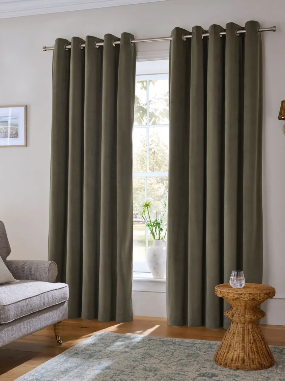 Gordijnen|Gordijnen*Next Matte fluwelen gordijnen