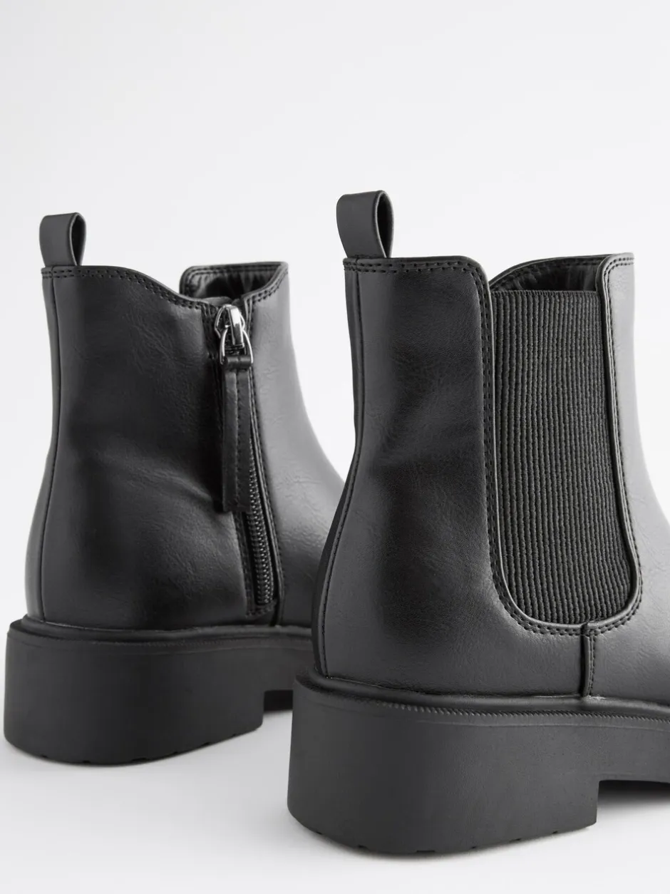 Boots|Next - Chelsea enkellaars Matzwart