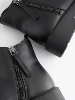 Boots|Next - Chelsea enkellaars Matzwart