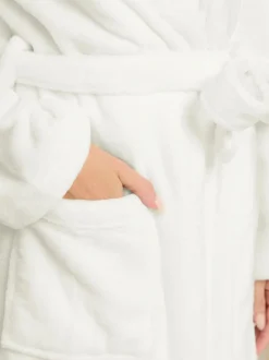 Badjassen*M&Co Cotton Touch Shawl Robe