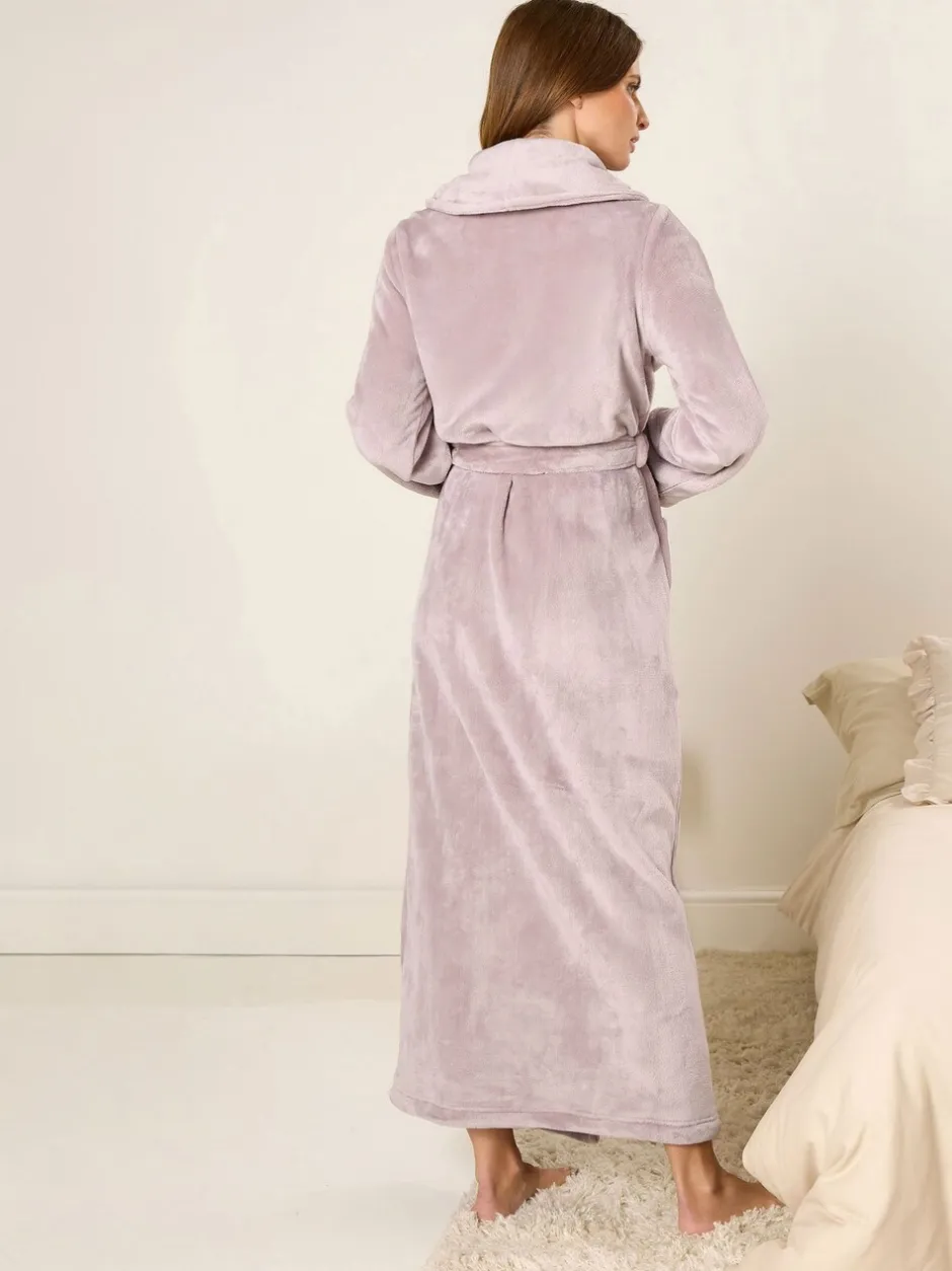 Badjassen|M&Co Super Luxe Shawl Maxi Robe