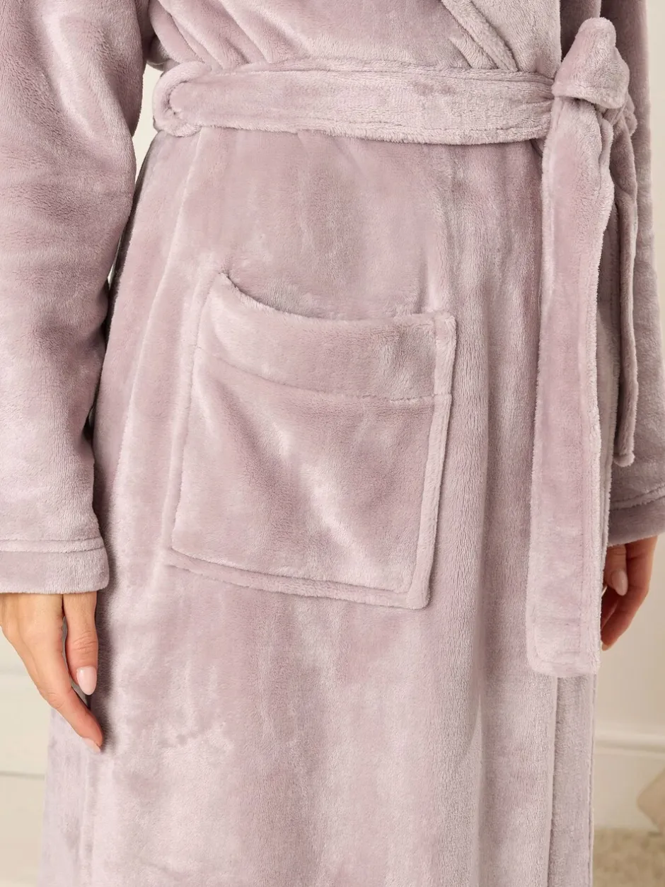 Badjassen|M&Co Super Luxe Shawl Maxi Robe