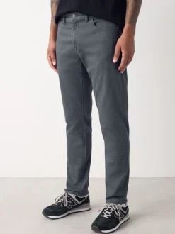Jeans*Next Medium blauwgrijs - Enkele - Slim fit klassieke stretchy jeans