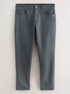 Jeans*Next Medium blauwgrijs - Enkele - Slim fit klassieke stretchy jeans