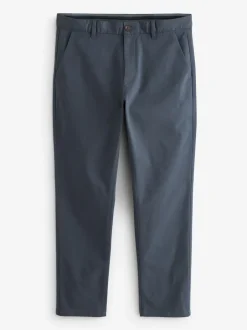 Broeken En Chino's*Next Medium blauwgrijs - Slim Fit - Stretchy chino