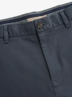Broeken En Chino's*Next Medium blauwgrijs - Slim Fit - Stretchy chino