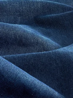 Jeans|Next Mediumblauw - Klassieke stretchjeans met standaard taps toelopende pasvorm