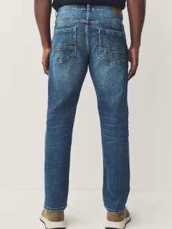 Jeans*Next Mediumblauw - Slim Fit - Authentieke stretch denim jeans