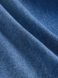 Jeans|Next Mediumblauw - Straight fit - Motionflex jeans