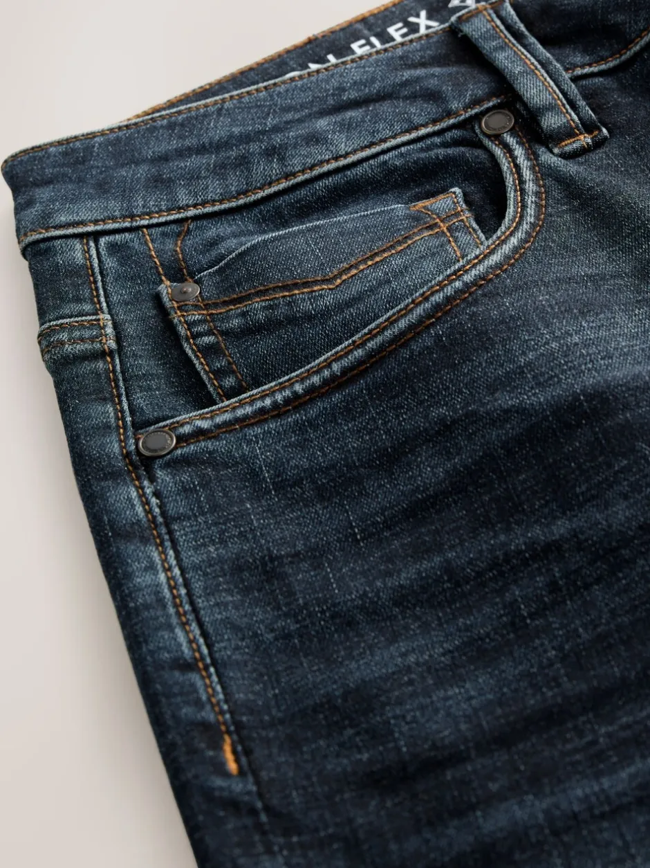 Jeans*Next - Relaxed fit - Motionflex jeans Medium-indigoblauw