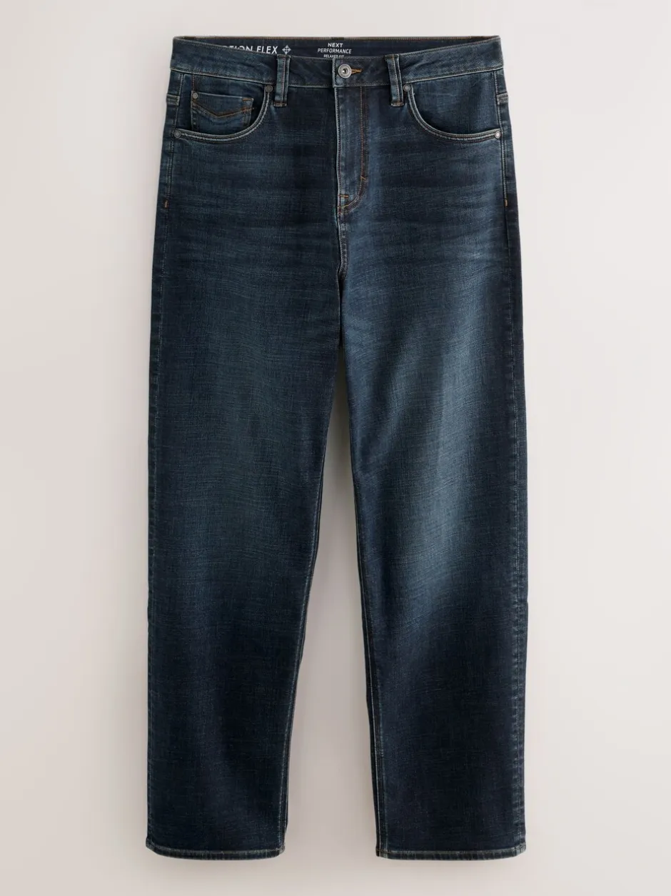 Jeans*Next - Relaxed fit - Motionflex jeans Medium-indigoblauw