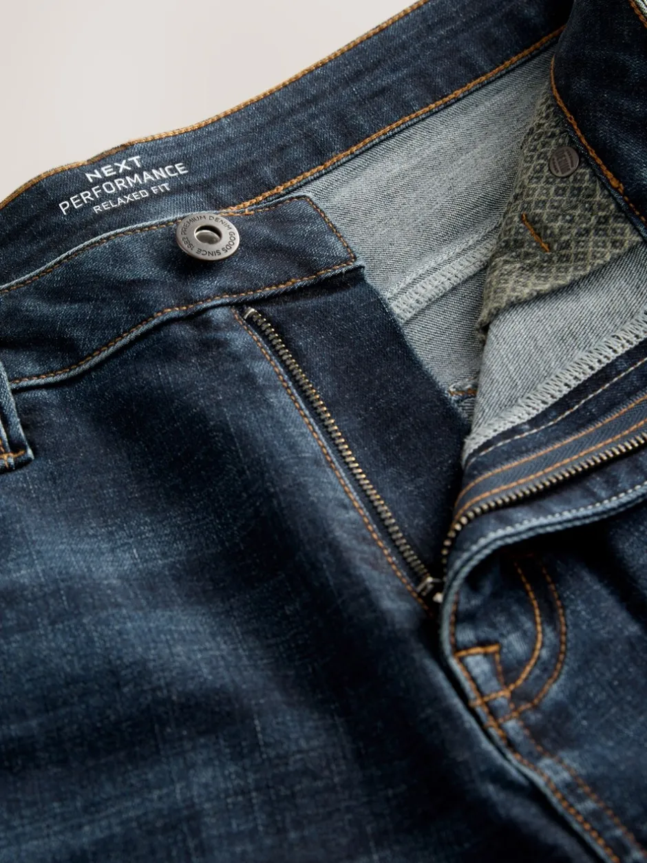 Jeans*Next - Relaxed fit - Motionflex jeans Medium-indigoblauw