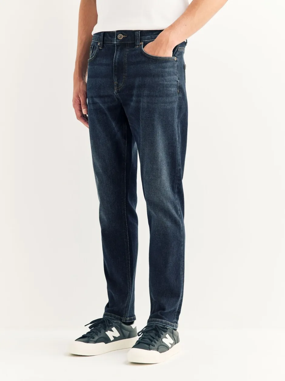 Jeans|Next Medium-indigoblauw - Slim Fit - Motionflex jeans